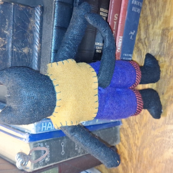 Holloween Primitive Felt Cat - Picture 3 of 6